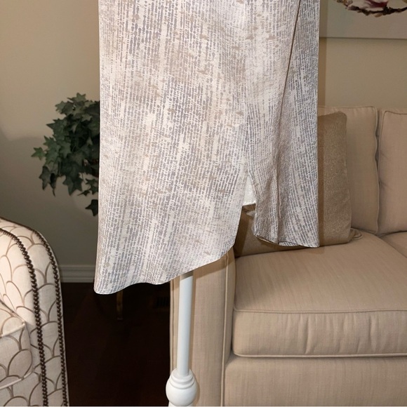 Eileen Fisher Silk Ballet Neck Short Sleeve T-Shirt Blouse  Size M - Picture 6 of 14